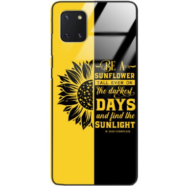 Etui Samsung GALAXY A81 / NOTE 10 LITE, ST_SUNFLOWERS-2020-1-103 Wzory - FunnyCase