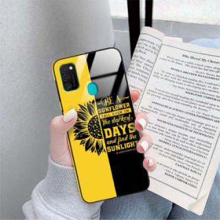 Etui Samsung GALAXY M21, ST_SUNFLOWERS-2020-1-103 Wzory - FunnyCase