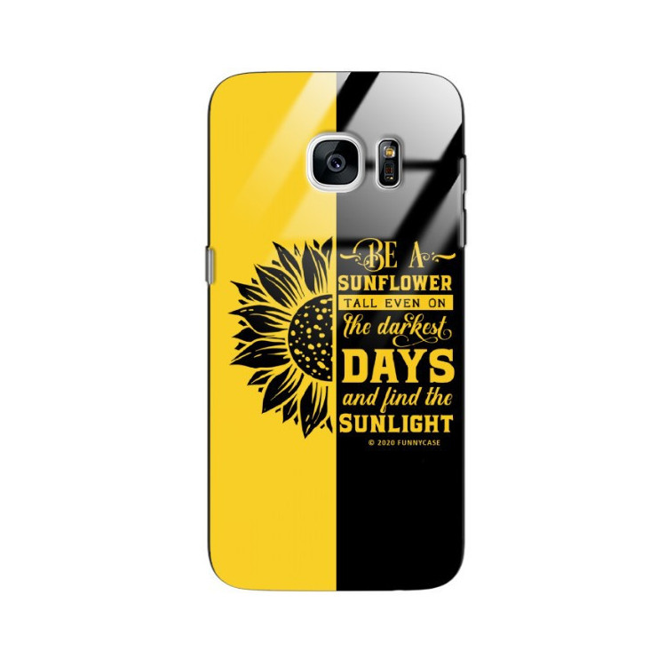 Etui Samsung GALAXY S7, ST_SUNFLOWERS-2020-1-103 Wzory - FunnyCase