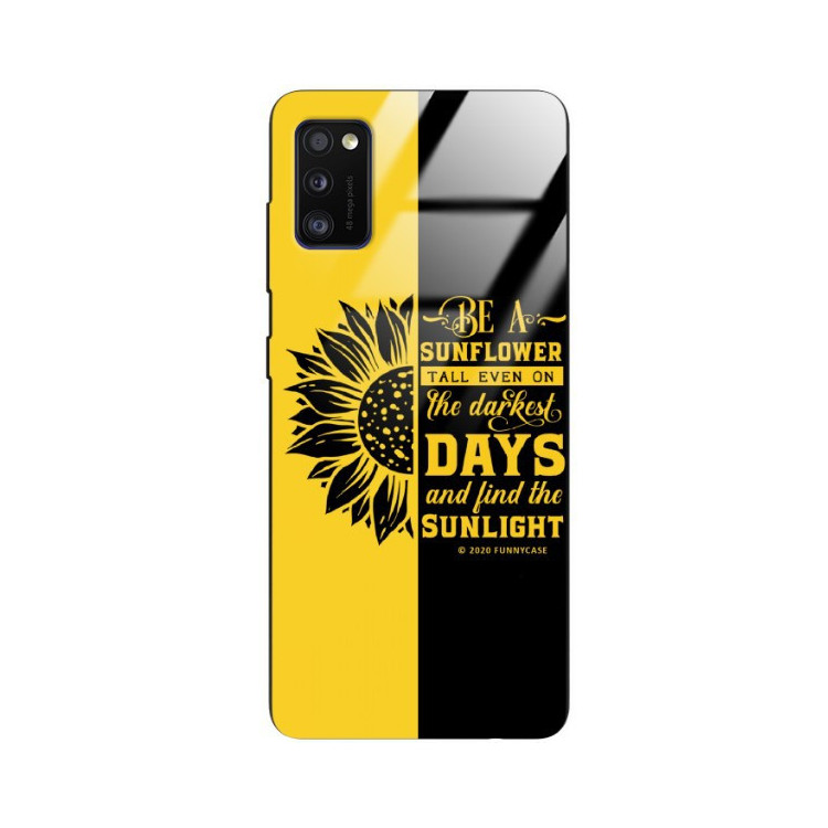 Etui Samsung GALAXY A41, ST_SUNFLOWERS-2020-1-103 Wzory - FunnyCase