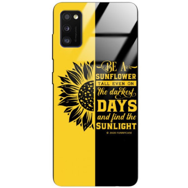 Etui Samsung GALAXY A41, ST_SUNFLOWERS-2020-1-103 Wzory - FunnyCase