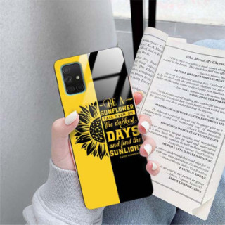 Etui Samsung GALAXY A71, ST_SUNFLOWERS-2020-1-103 Wzory - FunnyCase
