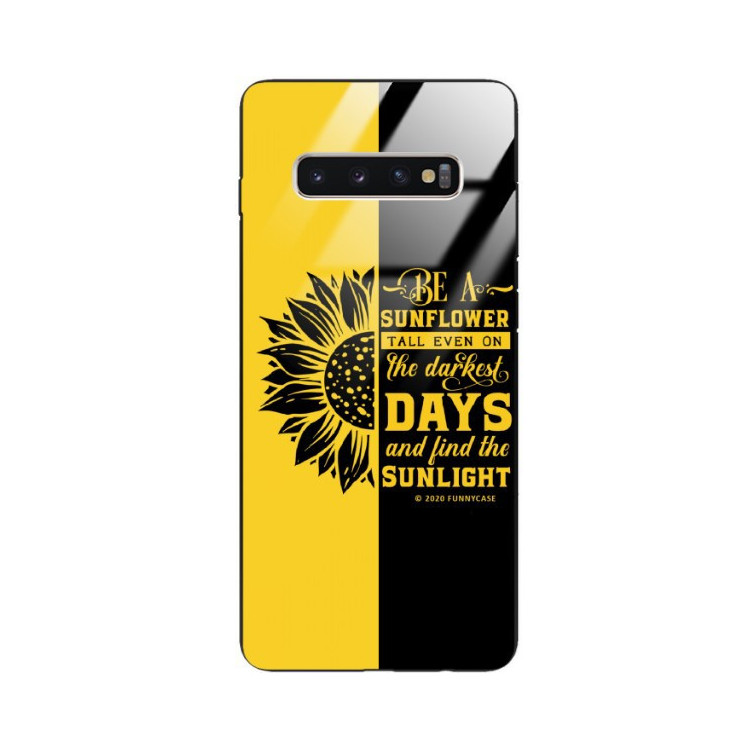 Etui Samsung GALAXY S10 PLUS, ST_SUNFLOWERS-2020-1-103 Wzory - FunnyCase