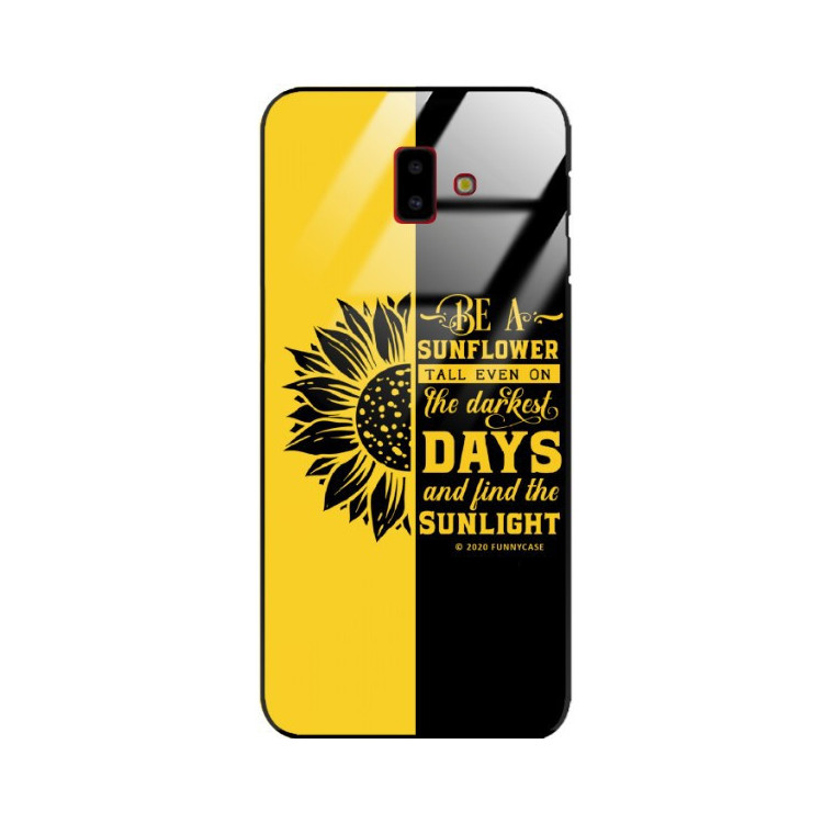 Etui Samsung GALAXY J6 PLUS 2018, ST_SUNFLOWERS-2020-1-103 Wzory - FunnyCase