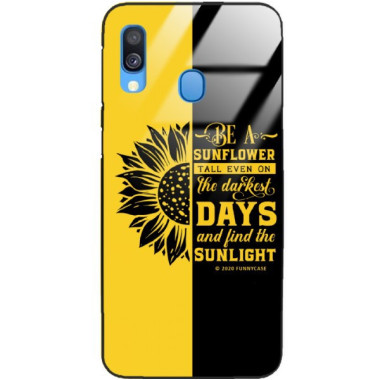 Etui Samsung GALAXY A40, ST_SUNFLOWERS-2020-1-103 Wzory - FunnyCase