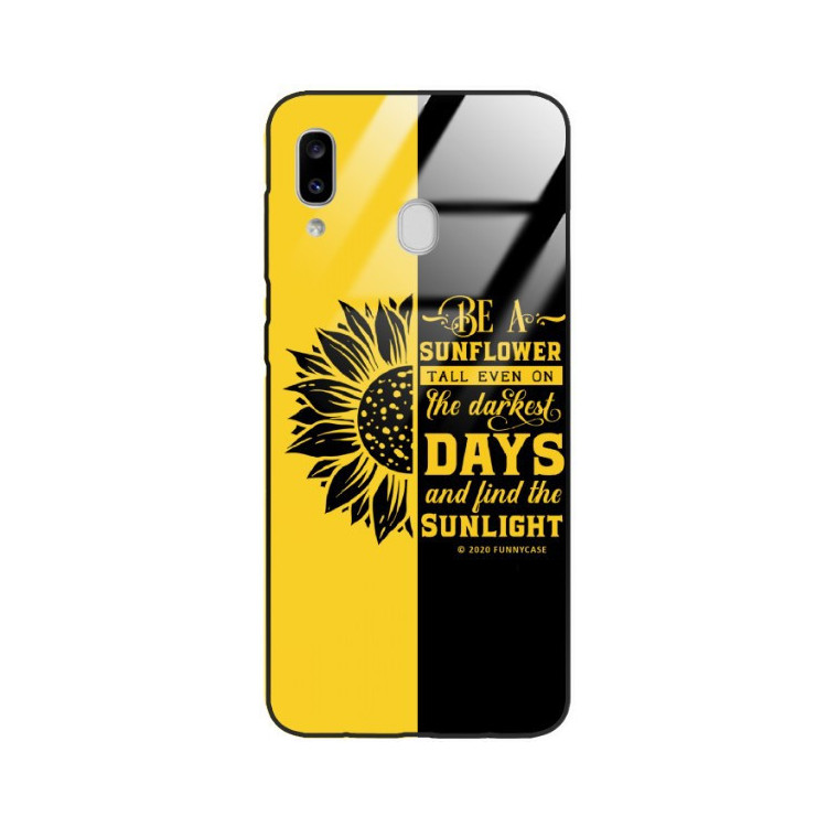 Etui Samsung GALAXY A20E, ST_SUNFLOWERS-2020-1-103 Wzory - FunnyCase
