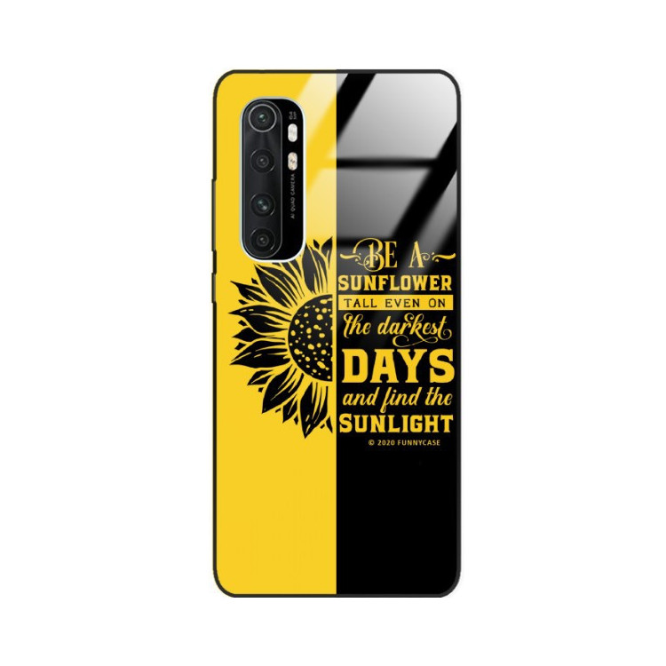Etui Xiaomi MI NOTE 10 LITE, ST_SUNFLOWERS-2020-1-103 Wzory - FunnyCase