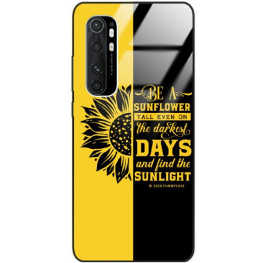 Etui Xiaomi MI NOTE 10 LITE, ST_SUNFLOWERS-2020-1-103 Wzory - FunnyCase