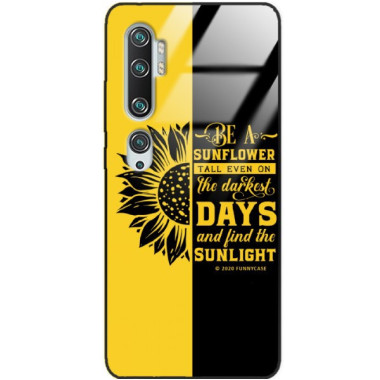 Etui Xiaomi MI NOTE 10, ST_SUNFLOWERS-2020-1-103 Wzory - FunnyCase