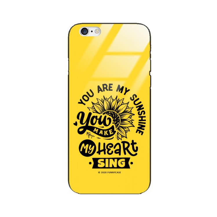 Etui Apple IPHONE 6 / 6S, ST_SUNFLOWERS-2020-1-104 Wzory - FunnyCase