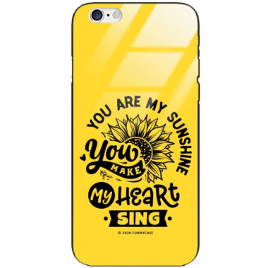 Etui Apple IPHONE 6 / 6S, ST_SUNFLOWERS-2020-1-104 Wzory - FunnyCase