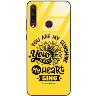 Etui Huawei Y6P, ST_SUNFLOWERS-2020-1-104 Wzory - FunnyCase