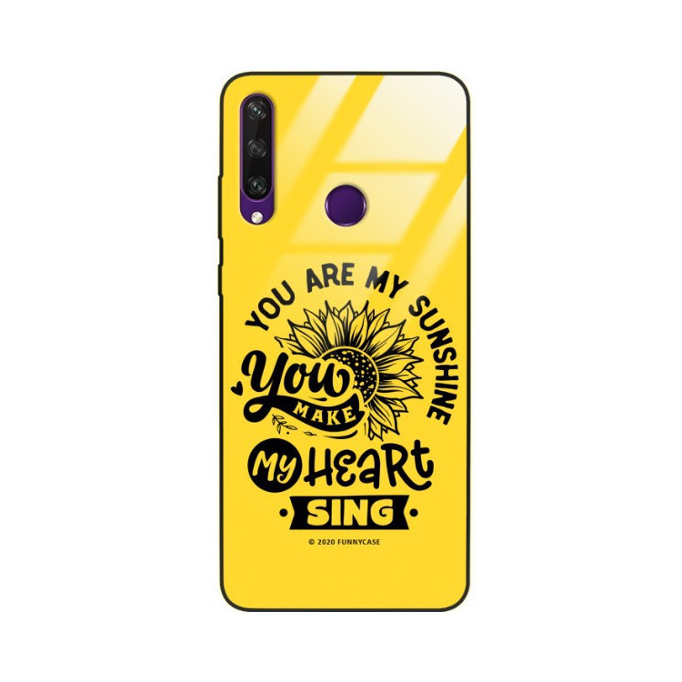 Etui Huawei Y6P, ST_SUNFLOWERS-2020-1-104 Wzory - FunnyCase