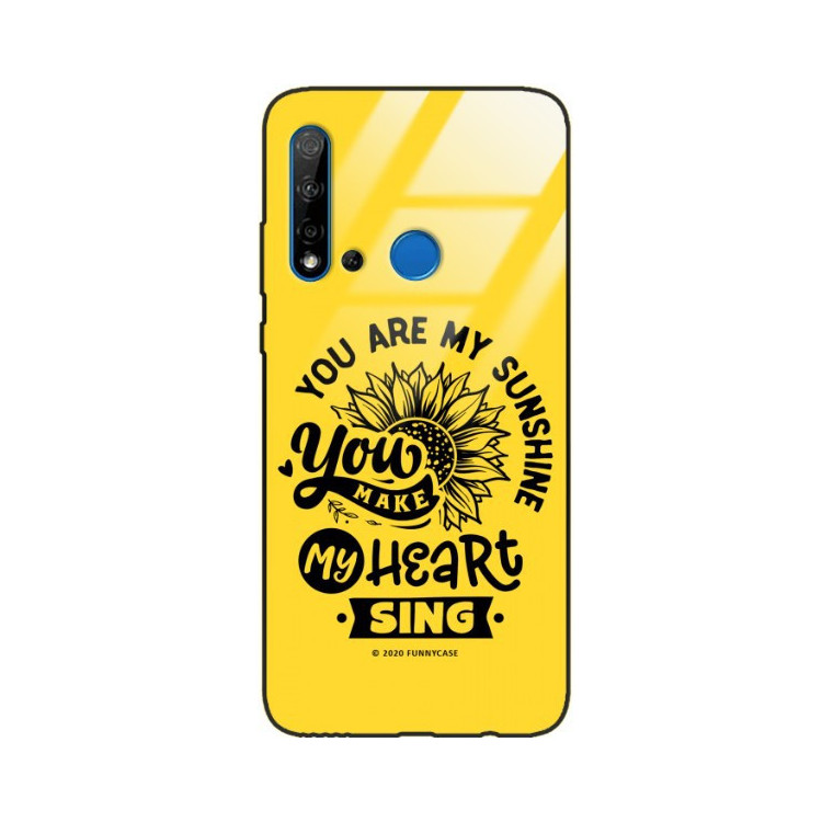 Etui Huawei P20 LITE 2019 / NOVA 5I, ST_SUNFLOWERS-2020-1-104 Wzory - FunnyCase