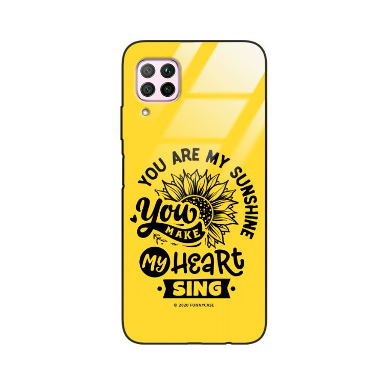 Etui Huawei P40 LITE, ST_SUNFLOWERS-2020-1-104 Wzory - FunnyCase