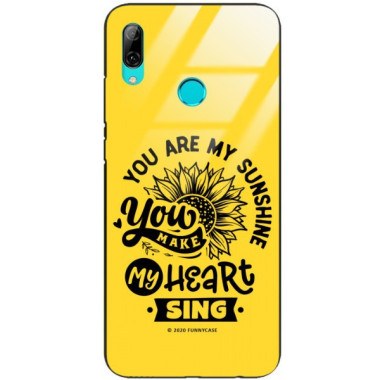 Etui Huawei Y7 2019, ST_SUNFLOWERS-2020-1-104 Wzory - FunnyCase