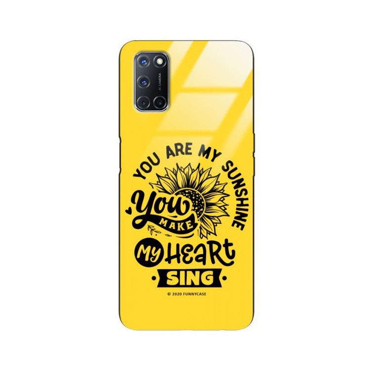 Etui Oppo A52 / A72 / A92, ST_SUNFLOWERS-2020-1-104 Wzory - FunnyCase