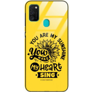 Etui Samsung GALAXY M21, ST_SUNFLOWERS-2020-1-104 Wzory - FunnyCase