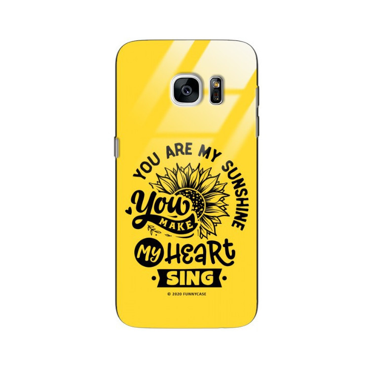 Etui Samsung GALAXY S7, ST_SUNFLOWERS-2020-1-104 Wzory - FunnyCase