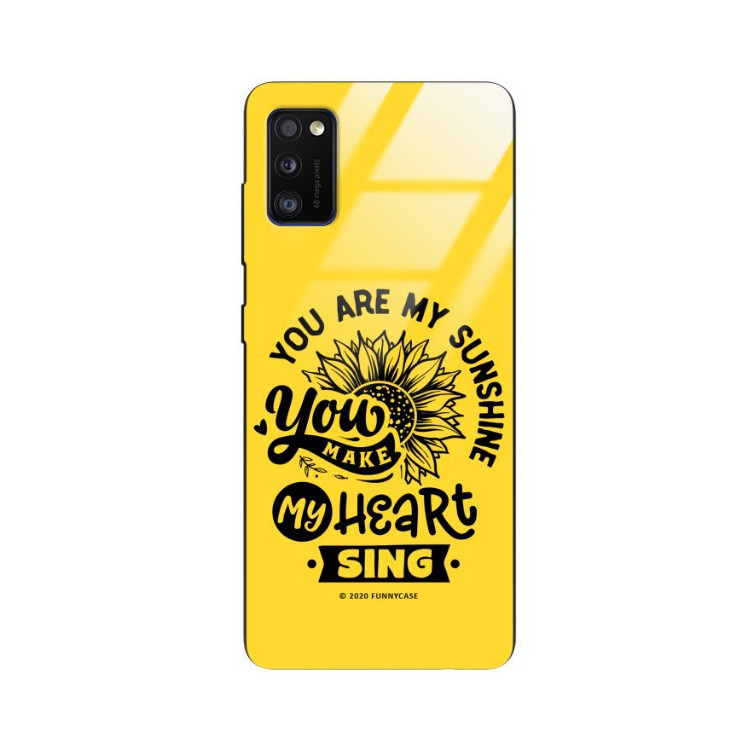 Etui Samsung GALAXY A41, ST_SUNFLOWERS-2020-1-104 Wzory - FunnyCase