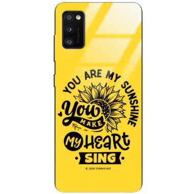 Etui Samsung GALAXY A41, ST_SUNFLOWERS-2020-1-104 Wzory - FunnyCase