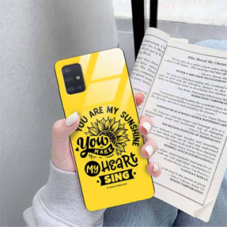 Etui Samsung GALAXY A51, ST_SUNFLOWERS-2020-1-104 Wzory - FunnyCase