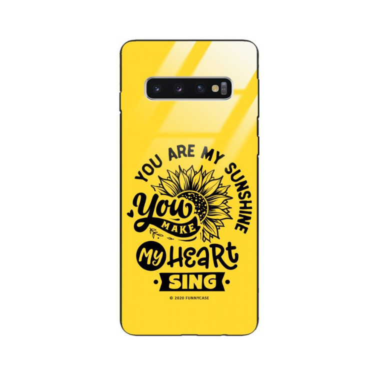 Etui Samsung GALAXY S10, ST_SUNFLOWERS-2020-1-104 Wzory - FunnyCase