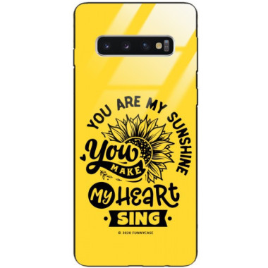 Etui Samsung GALAXY S10, ST_SUNFLOWERS-2020-1-104 Wzory - FunnyCase