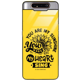 Etui Samsung GALAXY A80, ST_SUNFLOWERS-2020-1-104 Wzory - FunnyCase