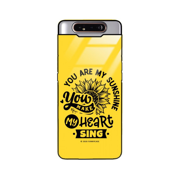 Etui Samsung GALAXY A80, ST_SUNFLOWERS-2020-1-104 Wzory - FunnyCase