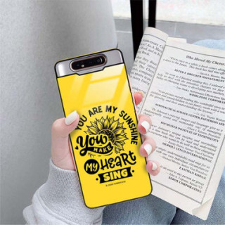 Etui Samsung GALAXY A80, ST_SUNFLOWERS-2020-1-104 Wzory - FunnyCase