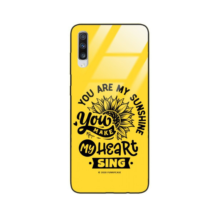 Etui Samsung GALAXY A70, ST_SUNFLOWERS-2020-1-104 Wzory - FunnyCase