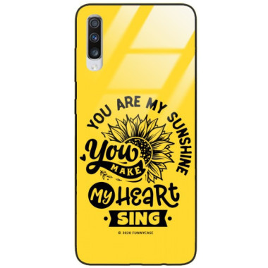 Etui Samsung GALAXY A70, ST_SUNFLOWERS-2020-1-104 Wzory - FunnyCase