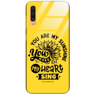 Etui Samsung GALAXY A50 / A30S / A50S, ST_SUNFLOWERS-2020-1-104 Wzory - FunnyCase