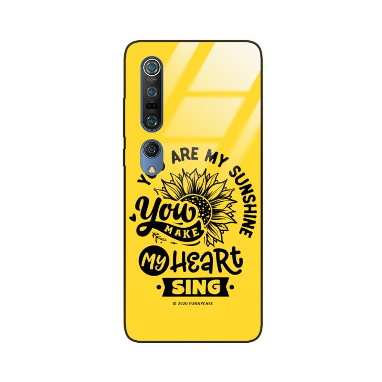 Etui Xiaomi MI 10, ST_SUNFLOWERS-2020-1-104 Wzory - FunnyCase