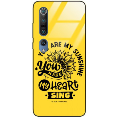 Etui Xiaomi MI 10, ST_SUNFLOWERS-2020-1-104 Wzory - FunnyCase