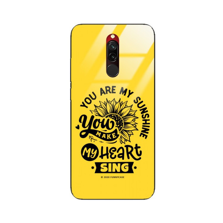 Etui Xiaomi REDMI 8, ST_SUNFLOWERS-2020-1-104 Wzory - FunnyCase