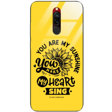 Etui Xiaomi REDMI 8, ST_SUNFLOWERS-2020-1-104 Wzory - FunnyCase