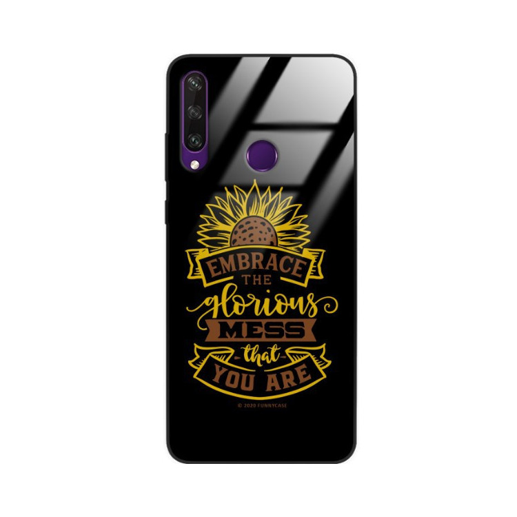 Etui Huawei Y6P, ST_SUNFLOWERS-2020-1-105 Wzory - FunnyCase