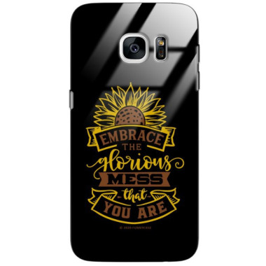 Etui Samsung GALAXY S7, ST_SUNFLOWERS-2020-1-105 Wzory - FunnyCase