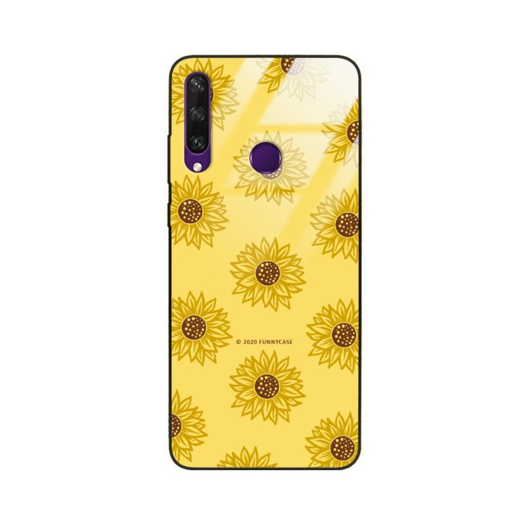 Etui Huawei Y6P, ST_SUNFLOWERS-2020-1-106 Wzory - FunnyCase