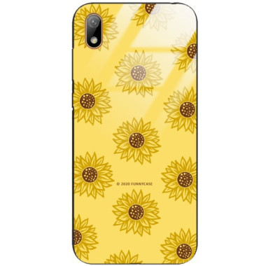 Etui Huawei Y9 2019, ST_SUNFLOWERS-2020-1-106 Wzory - FunnyCase