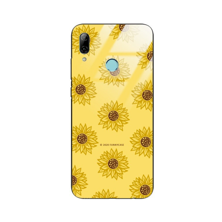 Etui Huawei P SMART 2019, ST_SUNFLOWERS-2020-1-106 Wzory - FunnyCase