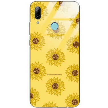 Etui Huawei P SMART 2019, ST_SUNFLOWERS-2020-1-106 Wzory - FunnyCase