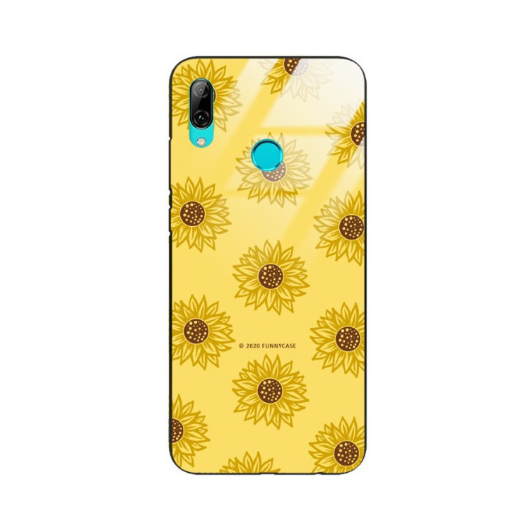 Etui Huawei Y7 2019, ST_SUNFLOWERS-2020-1-106 Wzory - FunnyCase