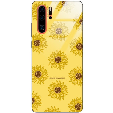 Etui Huawei P30 PRO, ST_SUNFLOWERS-2020-1-106 Wzory - FunnyCase