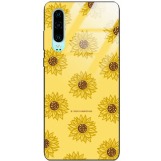 Etui Huawei P30, ST_SUNFLOWERS-2020-1-106 Wzory - FunnyCase