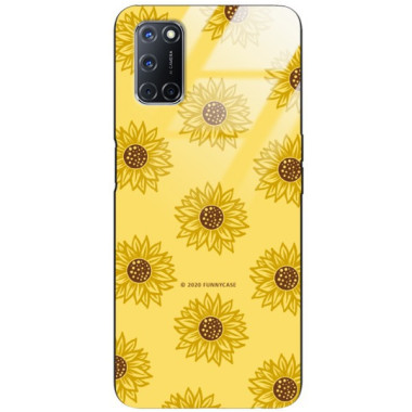 Etui Oppo A52 / A72 / A92, ST_SUNFLOWERS-2020-1-106 Wzory - FunnyCase