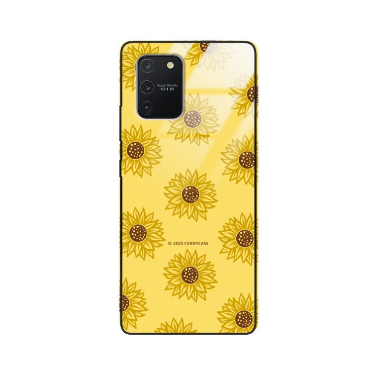 Etui Samsung GALAXY A91 / S10 LITE, ST_SUNFLOWERS-2020-1-106 Wzory - FunnyCase