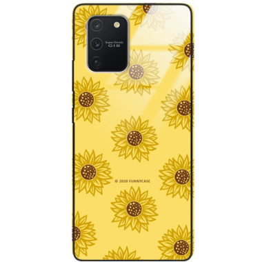 Etui Samsung GALAXY A91 / S10 LITE, ST_SUNFLOWERS-2020-1-106 Wzory - FunnyCase